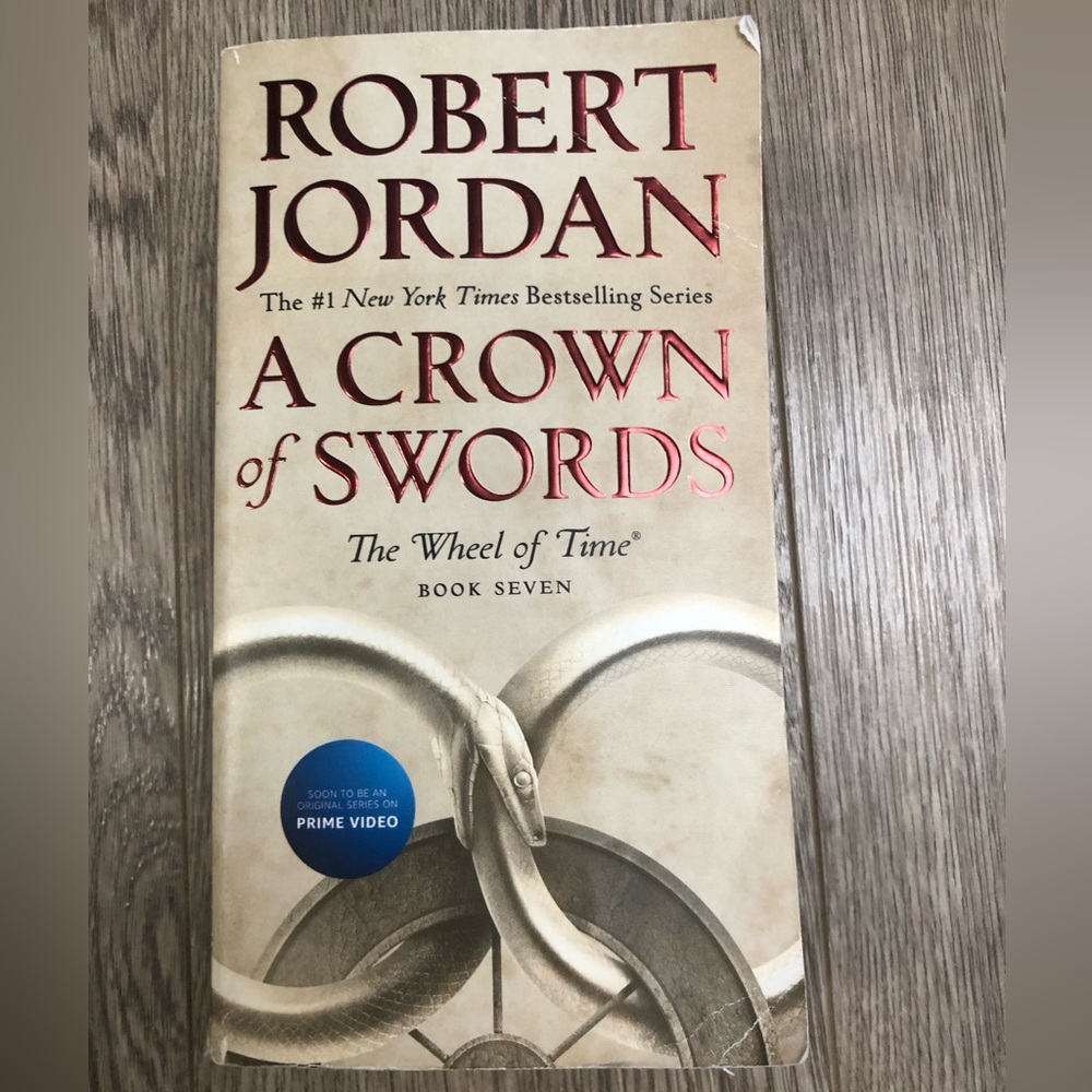 ✨$8‎ Clear Out ✨A Crown of Swords by Robert Jordan Wheel of Time SeriesBook 7